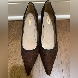 Tahari brown/black heels